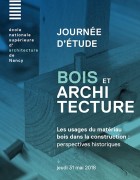 Flyer journée étude bois
