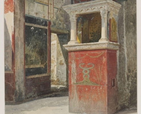 Bazzani, L., Larario della Domus IX 2, 26, 1886